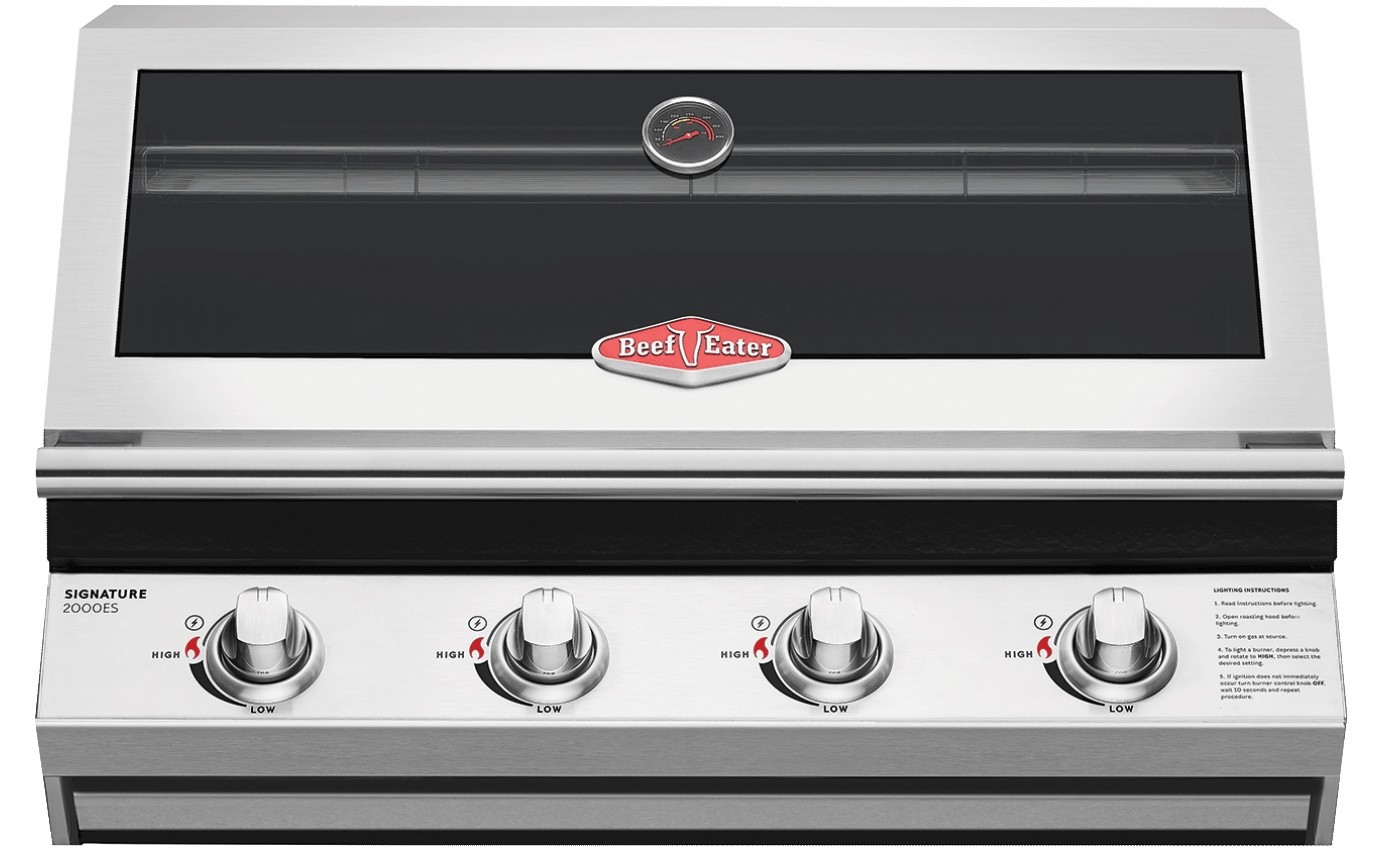 Beefeater Signature 2000 Series 4 Burner BBQ (Stainless Steel) BSB2040SA