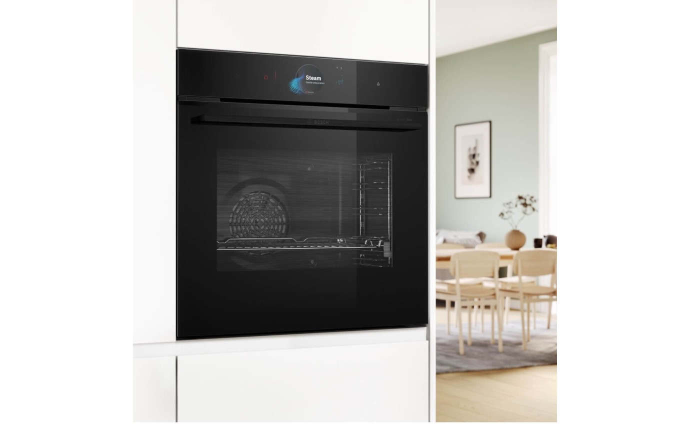 Bosch Series 8 Accentline 60cm BuiltIn Oven with Added Steam Function