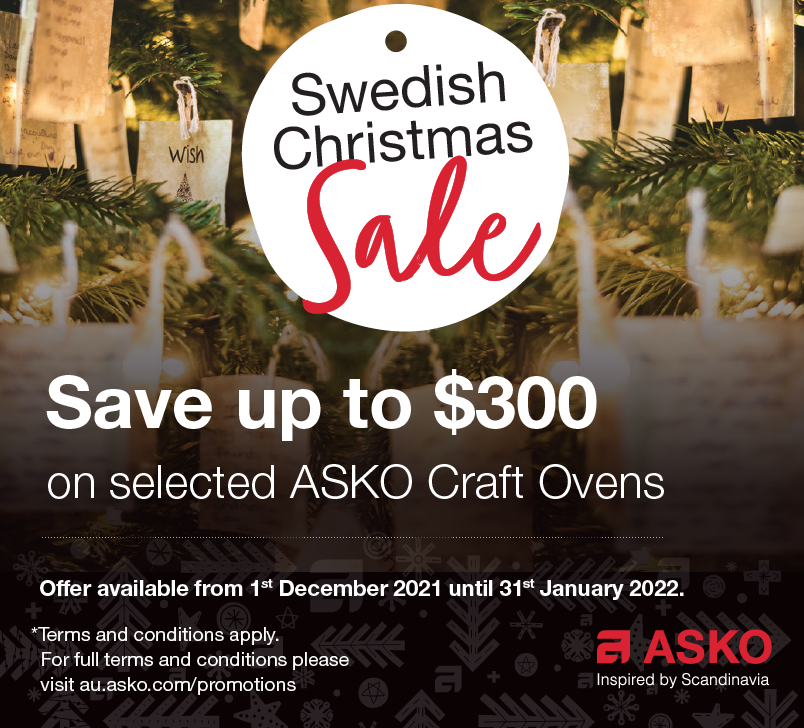 Purchase a Selected ASKO Craft Oven & Save Up To $300*