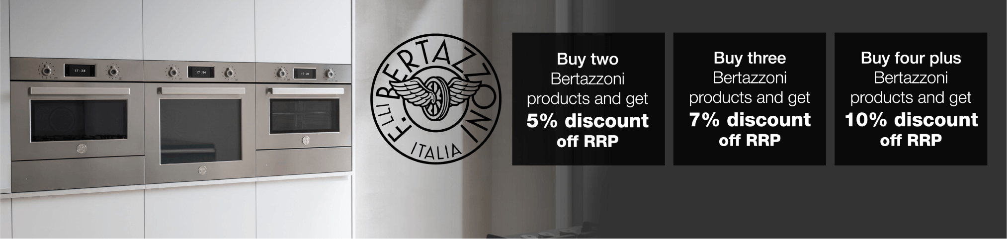 Save up to 10% on Bertazzoni